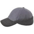thumbnail image 2 of Gorra de béisbol de invierno LCZTN de lana con orejera cálida, unisex, gris, 2 of 7