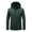 Green, variant on Windbreakers for Men Velvet ski Outdoor Sports Pocket Hooded Mountaineering Black XL Men's Windbreaker Jacket