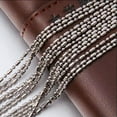 thumbnail image 4 of 50/100pcs Lots Wholesale In Bulk Stainless Steel Bamboo Chain Necklace 16"-40", 4 of 9