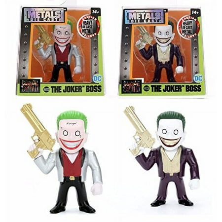 JADA 2.5  METALS - SUICIDE SQUAD THE JOKER BOSS ACTION FIGURE 2PCS SET 84853 price history on PriceWatchPro