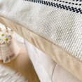 thumbnail image 4 of Lot de 2 Housses de Coussin Décoratives Tricotées avec Franges pour Canapé Chambre, 4 of 5