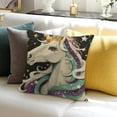 thumbnail image 3 of BANET s Square Pillow Case Cushion for Home Decor Sofa Couch Pillowcase 12x12in, 3 of 5