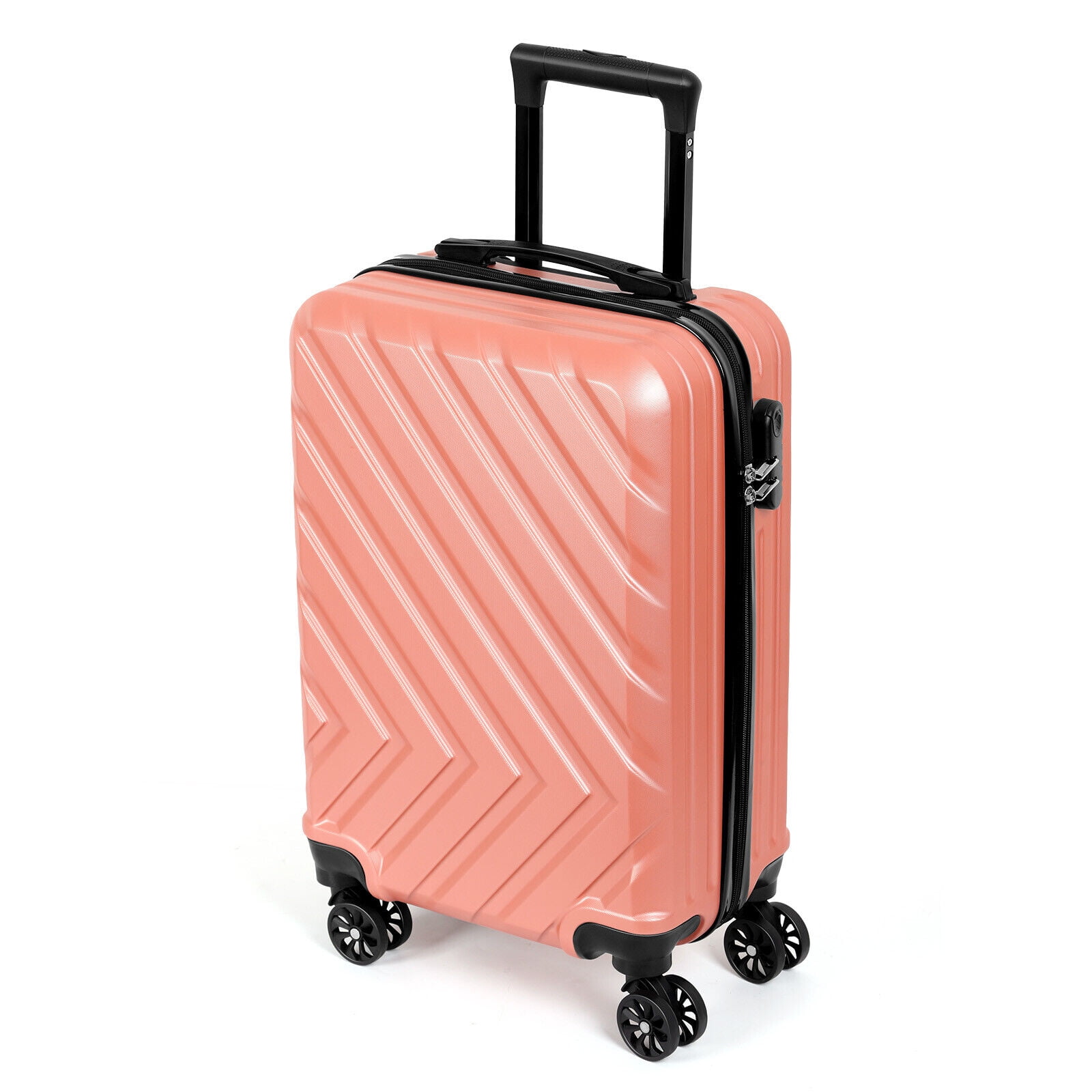 Hardside Luggage Lightweight Durable Suitcase CarryOn with Spinner