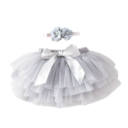 

QWERTYU Infant Baby Toddler Child Children Kids Summer Skirts for Girls Skirt Tutu Dress 0-3Y