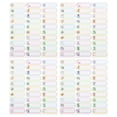 thumbnail image 2 of a refined and professional product description based on your input:\n\n \n\n**10 Sheets Blank Name Tags Sticky Labels – Strong Adhesive for Easy, 2 of 4