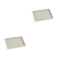 thumbnail image 1 of Transemion Stackable Jewelry Trays Impact-resistant Smooth Line Jewelry Boutiques Wide Application Cloth Jewelry Display Tray Beige 2Set, 1 of 6