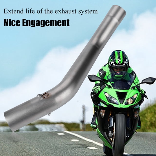 Tubo de escape Para motocicleta Nikou KAWASAKI ZX-6R 2009-2015 Acero inoxidable