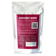 Burgundy | 100% Natural Hair Dye Kit | Vibrant Colors with Pure Henna & Herbal Mix | Ammonia-Free & Chemical-Free Hair Coloring
