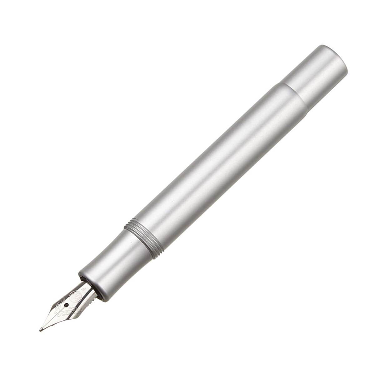 Kaweco AL Sport Silver Fountain Pen - Medium
