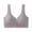 Gray, variant on Busydd Womens Bras No Underwire Front Closure Bras for Women Solid Color Nursing Bras for Breastfeeding Everyday Bra without Wire