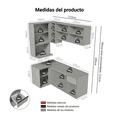 thumbnail image 3 of Cocina Integral Completa Modular Madesa Nice 265cm Gris 06, 3 of 12