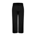 thumbnail image 5 of Men's Sweatpants with Zipper Pockets Tapered Wide-leg for Men Athletic Pants for Workout, Jogging, Running Black XL, 5 of 7