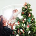 thumbnail image 3 of RKSTN Fall Decorations for Home Christmas Decorations Painted Wooden Small Pendants Christmas Tree Faceless Elderly Rudolph Pattern Pendants Mixed 8pcs Decorations, 3 of 5