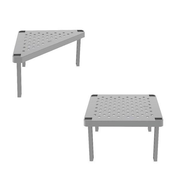 Stackable Plastic Shelves