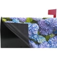 thumbnail image 4 of Blue Hydrangea Magnetic Mailbox Cover MailWraps Garden Yard Home Decor for Outside Standard Size-18"x 20.8", 4 of 5