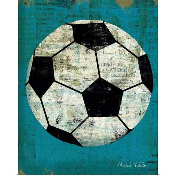 Great BIG Canvas | Rolled Michael Mullan Poster Print entitled Ball IV