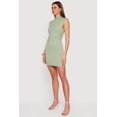 thumbnail image 2 of Women's Sleeveless Mock Neck Mini Dress, 2 of 3