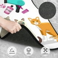 thumbnail image 3 of Disketp Pet Care Grooming for Crystal Velvet Car Mats Four-Piece Set,All-Season Automotive Protection, Vehicles, Cars, Trucks, and SUVs,Anti-Slip Design, 3 of 7