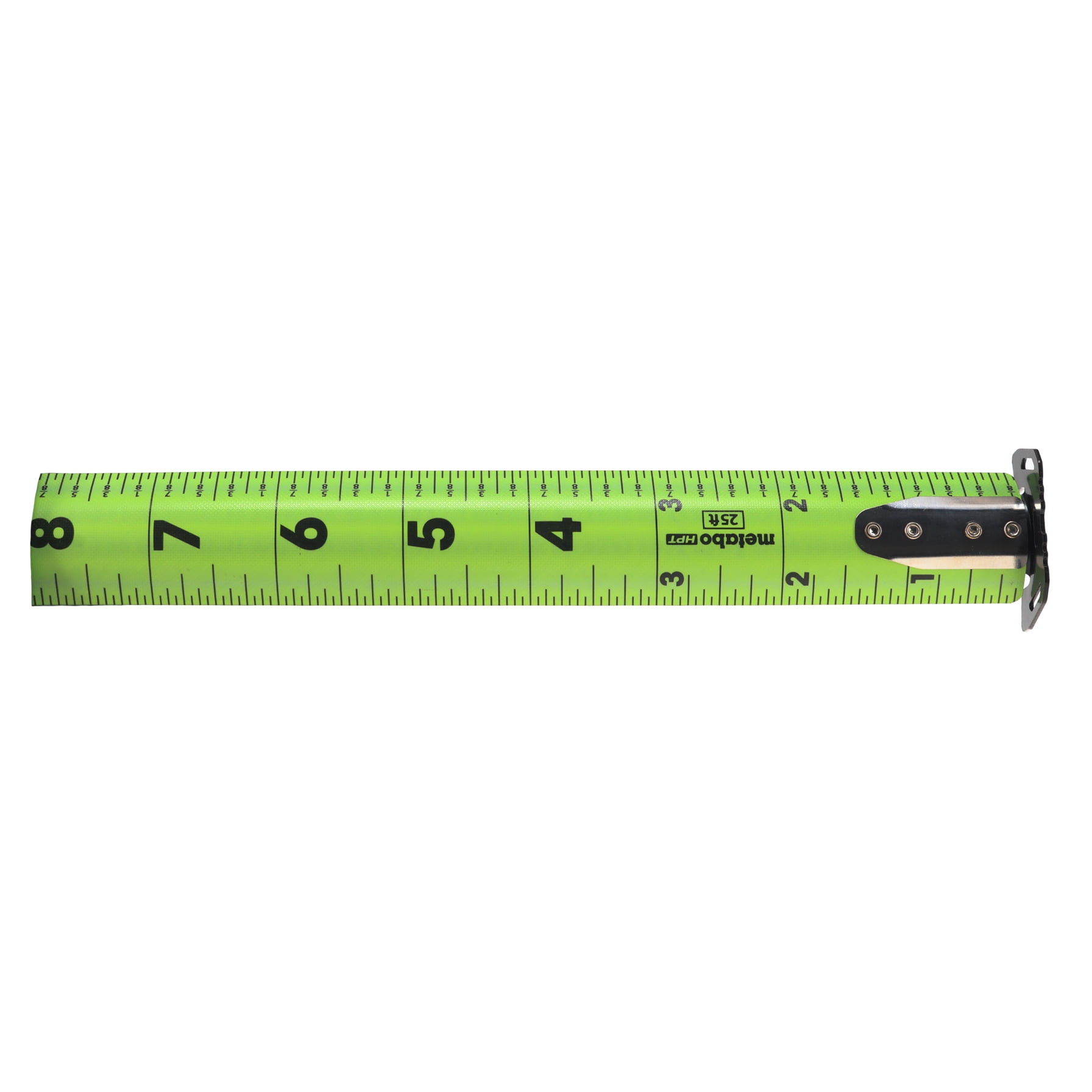 Metabo HPT 115925M 25 Ft Tape Measure, Wire Belt Clip and Lanyard Attachment