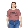 thumbnail image 4 of I Bake Because Punching People is Frowned Upon Unisex Shirt, 4 of 6