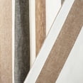 thumbnail image 4 of SAFAVIEH Larri Striped Grommet Curtain Window Panel, 52" x 84", Brown/Beige/Dark Grey, 4 of 4