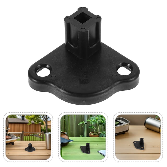 CHICHUMID 8Ud Bases Negras Para Soporte De De Tienda Accesorios Portátiles Para Y Toldo Exterior