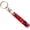 Red, variant on Earth Marble Key Ring