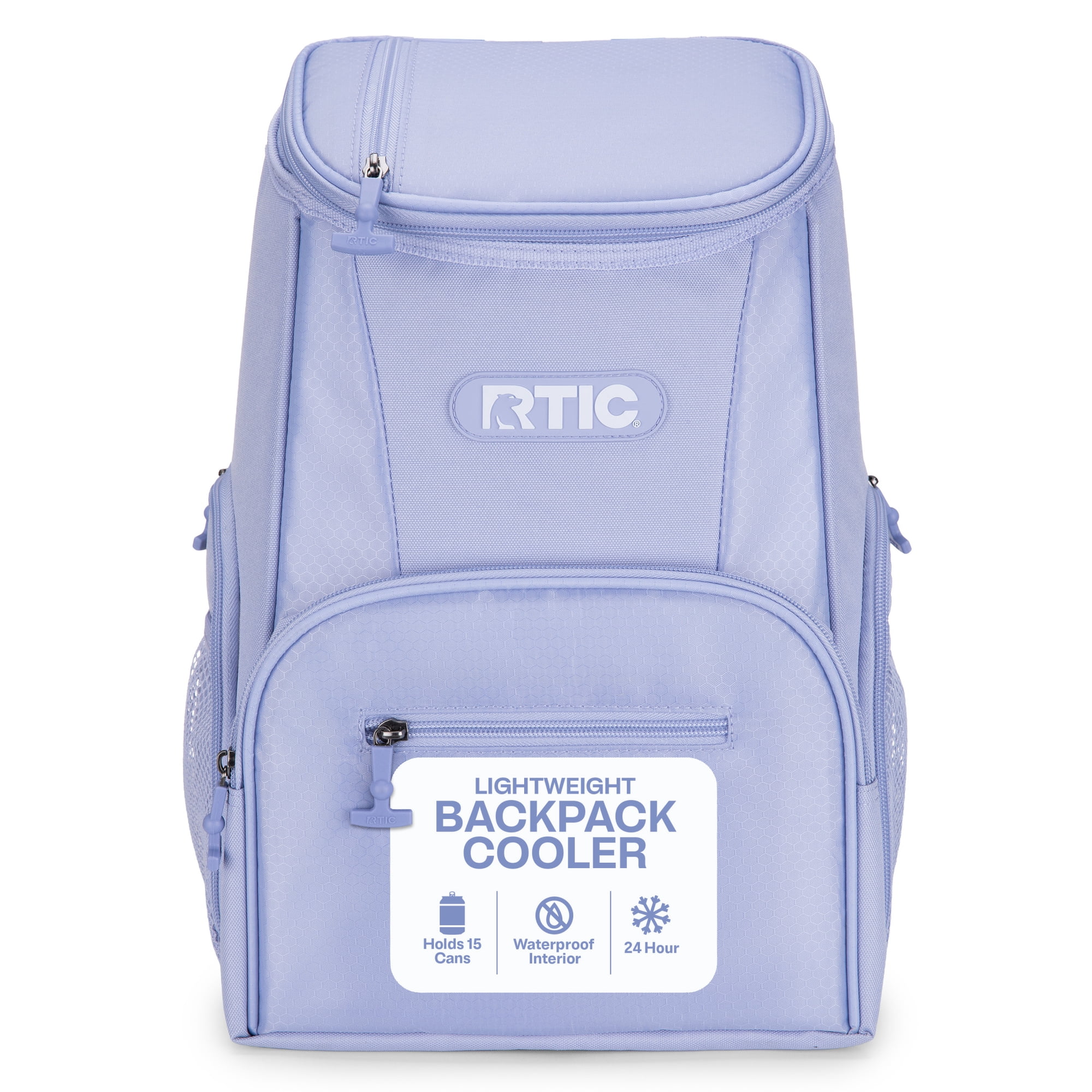 RTIC 15-Can Lightweight Cooler Backpack with Pockets, Periwinkle