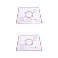 thumbnail image 4 of Alfombrilla rodante antiadherente de grado alimenticio Advancent accesorio de cocina rojo negro 60x40cm 40x30cm 26x29cm, 4 of 5
