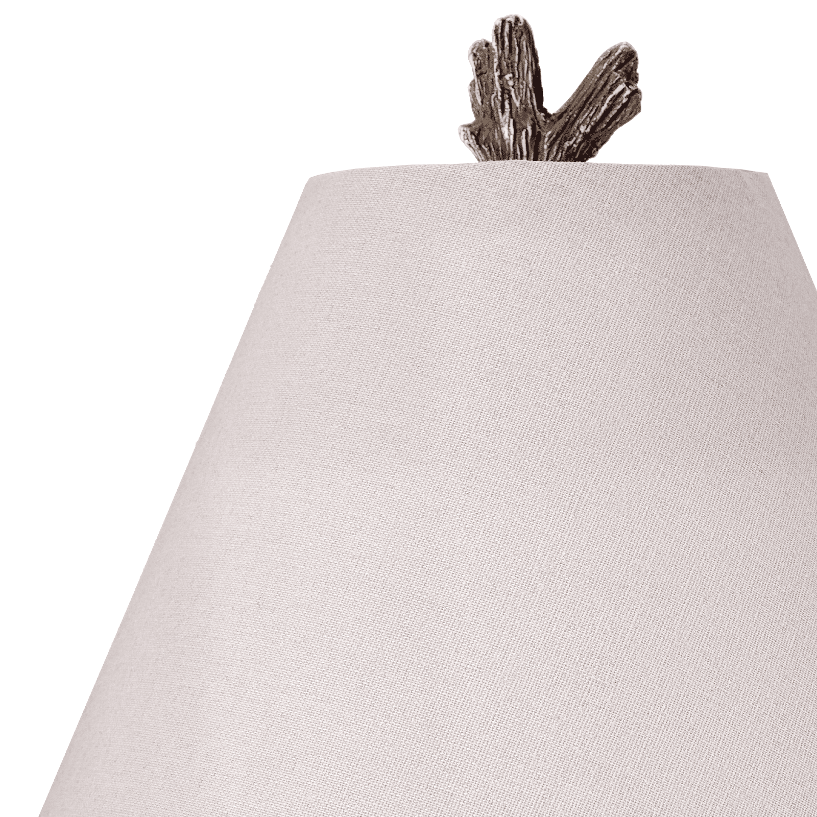 SUNMORY 24'' Table Lamp with Antler Decor for Living Room, Farmhouse Bedside Desk Lamps, 9W 3 Color Temperatures Night Light, Resin Base & Pole, Nightstand Vintage Lamps for Bedroom