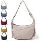 thumbnail image 1 of Bolsa Mujer lmpermeable Crescent Bag, Bolso de Hombro para Mujer,Bolsa Multibolsillos Correas de Hombro Ajustables, Bolsa Bandolera Unisex, para Viajes, Vida Diaria, Trabajo, 1 of 3