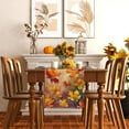 thumbnail image 4 of Maple Leaves Fall Table Runner,Autumn Thanksgiving Harvest Festival Farmhouse Decorations and Supplies for Home Kitchen Dining Room Table-13×72'''', 4 of 6