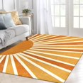 thumbnail image 2 of Lahome Boho Area Rug: 5'x7' Machine Washable & Non-Slip with Rainbow Sun Print for Living Room, Bedroom, Nursery, Entryway, Dining Room & Office Decor, 2 of 6