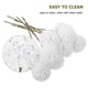 thumbnail image 4 of 8 unids artificial crisantemo bola flores seda hidangea nupcial boda ramo, 4 of 5