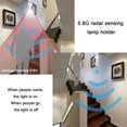 thumbnail image 6 of Vacemry Under $5 Motion Sensor E27 Lamp Adapter, Human Body Induction Light Socket with 6-8m Detection, Automatic On/Off Bulb Converter for Corridor, Bathroom, 6 of 9