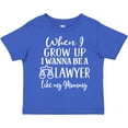 thumbnail image 3 of Inktastic Future Lawyer Like Mommy Boys or Girls Toddler T-Shirt, 3 of 5