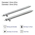 thumbnail image 3 of Uxcell Quick Release Spring Bar 23mm Width 1.5mm 1.8mm Diameter Stainless Steel Watch Pins Set for Watch Band Straps, 3 of 5