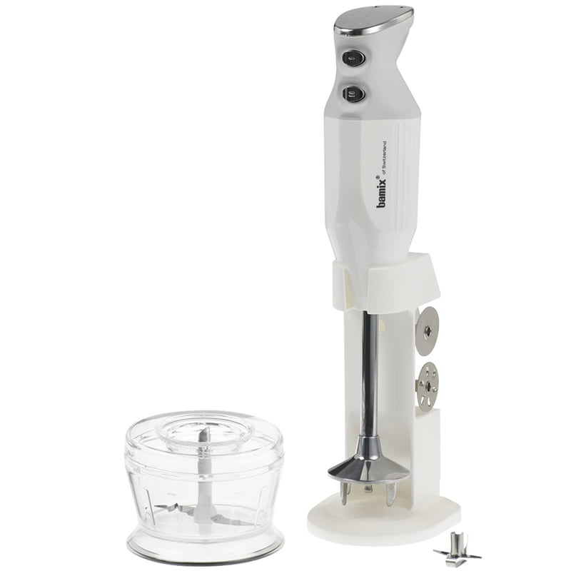 Bamix Deluxe M150 - 2 Speed 3 Blade Hand Blender Dry Grinder and Table Stand - Walmart.com