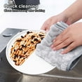 thumbnail image 6 of Washranp Coral Fleece Cleaning Cloth,Solid Color No Lint Strong Water Absorption Remove Oil Dish Washing Towel for Kitchen Gadget 11.81*11.81inch, 6 of 7