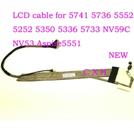 FOR LCD Screen Video Cable for 5741 5742 5252 5552 5336 5250 5253 5551G DC020010B10