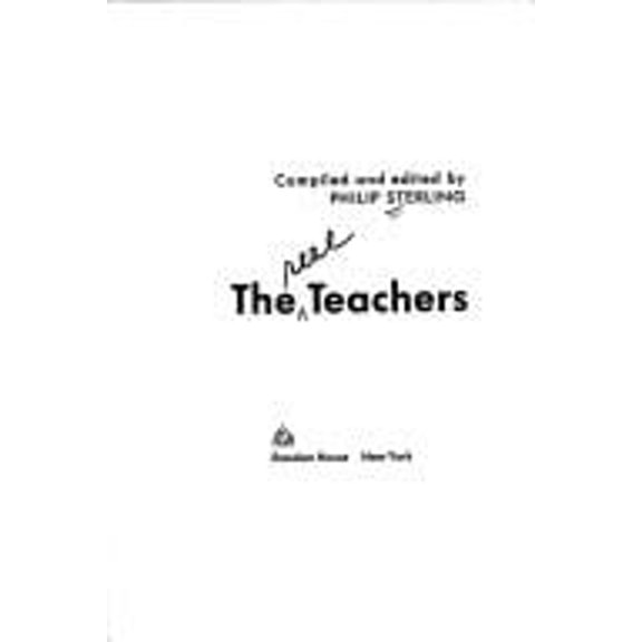 Pre-Owned The Real Teachers., Used [Hardcover]
