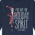 thumbnail image 3 of The Nightmare Before Christmas - Holiday Spirit In My Bones - Toddler And Youth Long Sleeve Graphic T-Shirt, 3 of 5