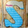 thumbnail image 6 of 23 In. Letter O, Unfinished Vintage Monogram Wood Letter. For your DIY Decor such as Door Hanger, Wall Decor, Alphabet for Birthday, Wedding (O), 6 of 10
