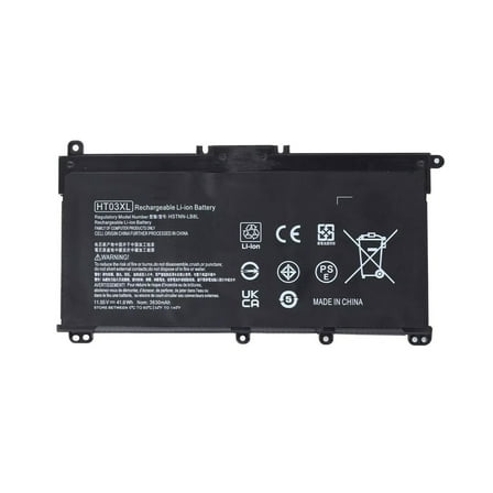 41.9WH HT03XL L11119-855 Laptop Replacement Battery for Pavilion 14-CE 14-CF 14-DF 15-CS 15-DA 15-DB 15-DW 17-BY 17-CA P/N: L11421-542 L11421-2C2 HSTNN-UB7J HSTNN-DB8R HT03041XL