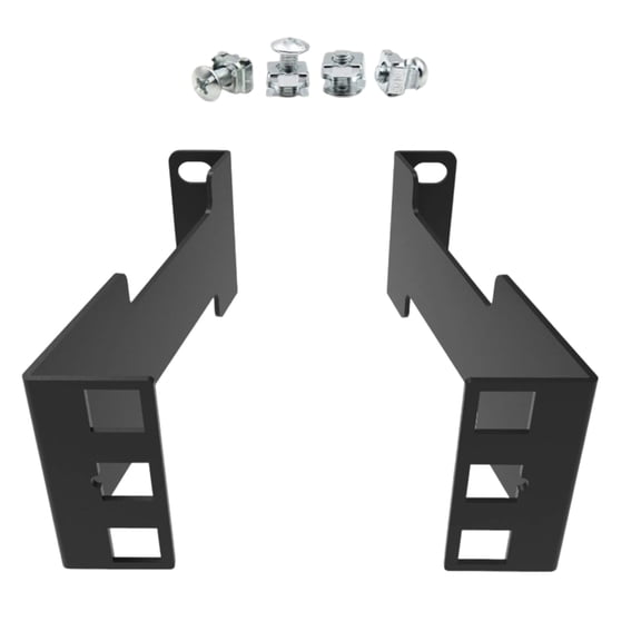 Tool Easy 1U Rack Depth Extender Set Easy Installation Enhances Server Cabinet Management Strong Steel Design