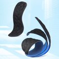 thumbnail image 3 of Visland 1 Pair Women Men Insoles Bounce Cobblestone Design Cuttable Elastic Soft Shock Absorption Unisex Washable Jogging Insoles Universal Insoles, 3 of 10