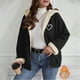 thumbnail image 1 of Ailaofu Women's Casual Zip Up Hoodie Sweatshirt Jacket Coat, 1 of 7