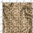 thumbnail image 3 of Soimoi Florals Print, Poly Taffeta Fabric, Decor Sewing Fabric by The Yard 56 Inch Wide, Decorative Fabric for Outdoor Upholstery, Umbrellas and Home Accents, Brown, 3 of 6