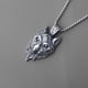 thumbnail image 3 of European and American Retro Wolf Head Necklace Personality Men s Pendant Hip Hop Ear Accessories Accessories Street Men s Fashion Manufacturers Hot Sa, 3 of 5