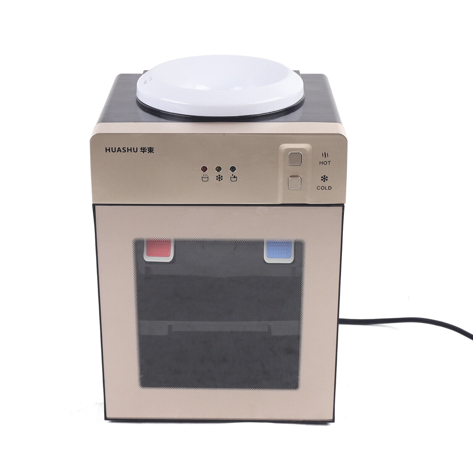 5 Gallon Top Loading Countertop Water Cooler Dispenser Cold Hot Water Dispenser